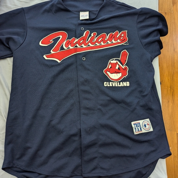 Cleveland Indians vintage baseball Jersey 24 True Fan Manny Ramirez size XL - Picture 6 of 6